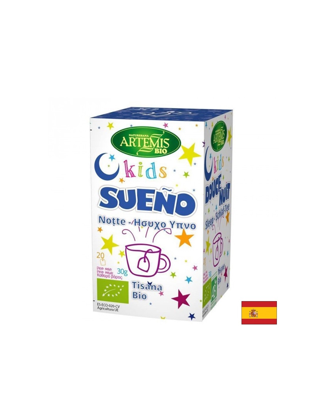 Tee für friedliche Schlaf in Children Bio, 20 Filterbeutel x 30 g