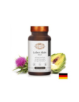 Leber und Gallenblase - Entgiftungsformel mit Kräutern, Vitaminen und Mineralien, 60 Kapseln