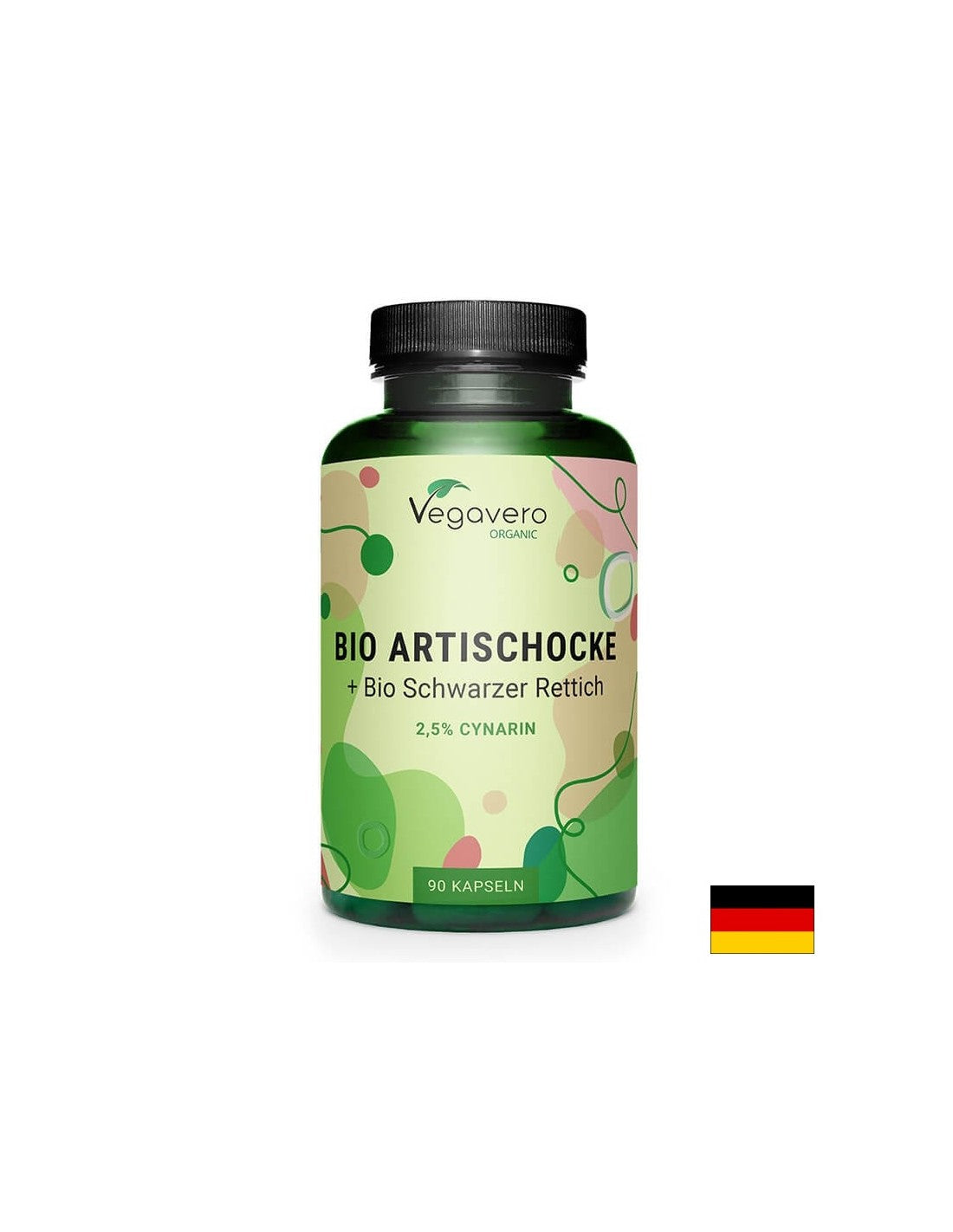 Leber und Galle - Artischocke + schwarze Rübe, 90 Kapseln <tc>Vegavero</tc>