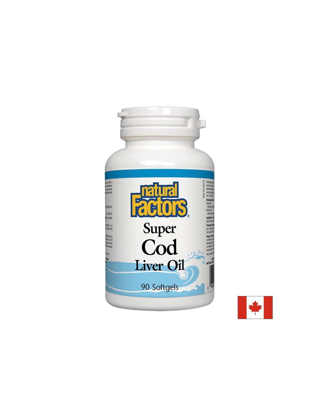 Super -Cod -Leberöl 1100 mg - 90 Gelkapseln