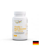 Cholin + Myo-Inositol / Cholin + Myo-Inositol 450 mg, 60 Kapseln