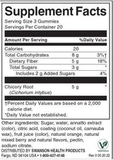 Fasergummis | Orange & Mix Berry - 60 kaubare Tabletten