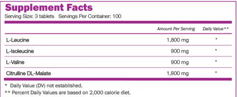 BCAA 2: 1: 1 300 Tabletten