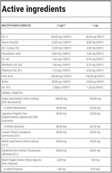 Multi -Vitamin -Kräuter für Frauen - 90 Kapseln
