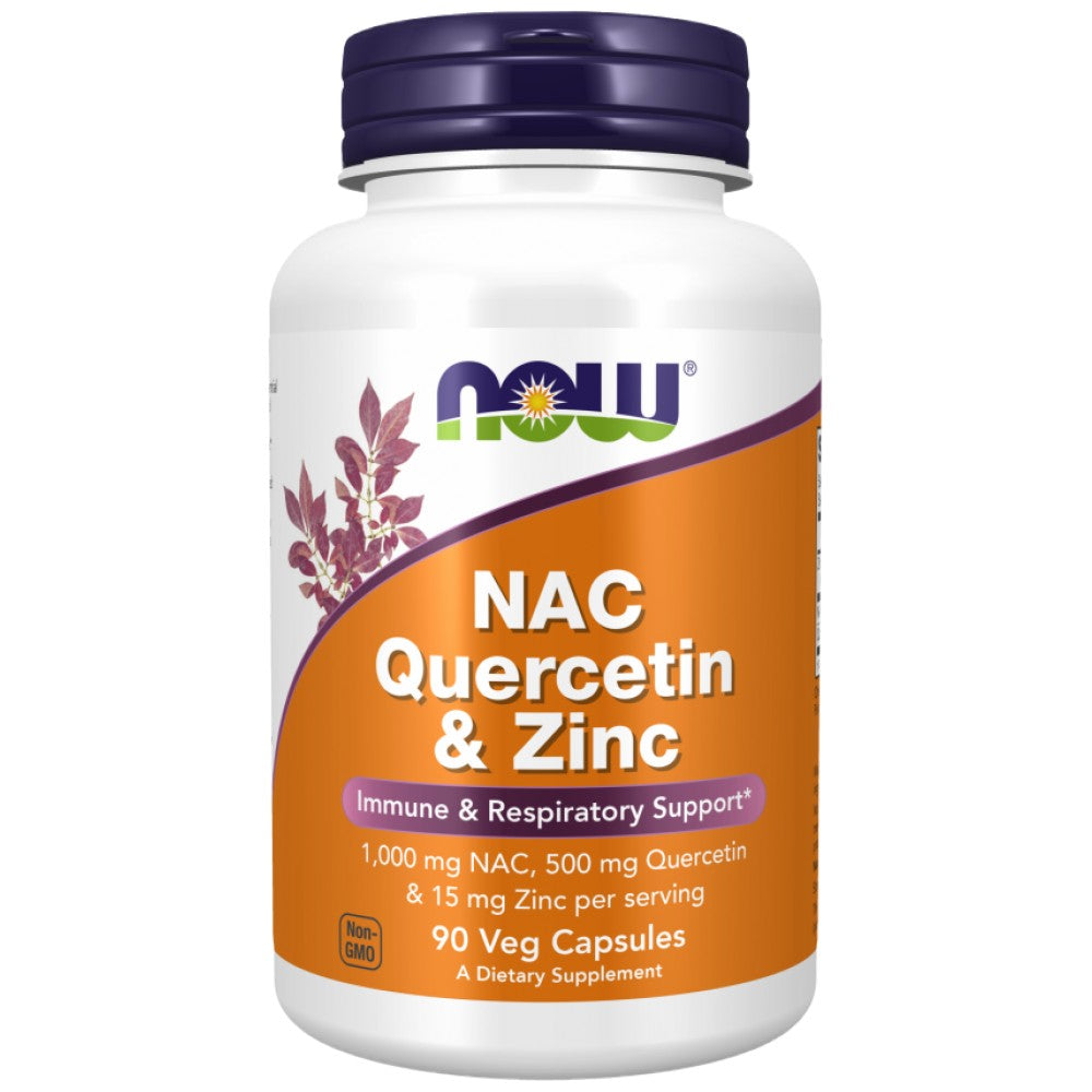 NAC | mit Quercetin & Zink [90 Kapseln, 45 Portionen]