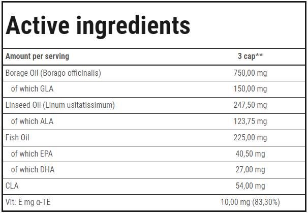 Omega 3-6-9-60 Gelkapseln