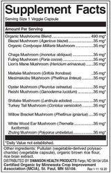 Volles Spektrum 14 Pilzkomplex 490 mg - 60 Kapseln