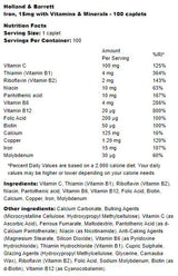 Eisen 15 mg | Mit Vitaminen und Mineralien 100 Kapseln