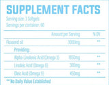 Oh-mega v | Flachssamenöl 1000 mg - 180 Gelkapseln