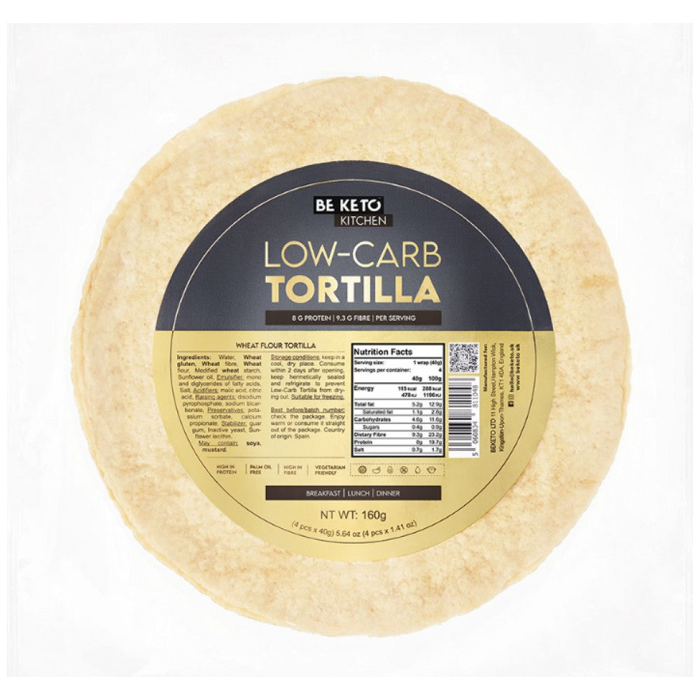Keto -Tortilla - 4 x 40 Gramm