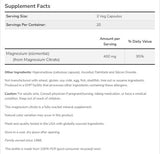 Magnesiumcitrat 400 mg - 120 Kapseln