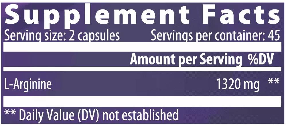 L-Arginin 660 mg 90 Kapseln