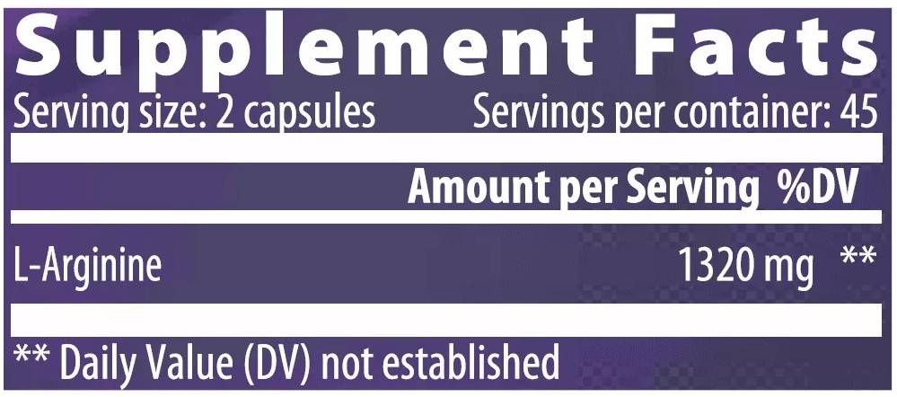 L -Arginin 660 mg - 90 Kapseln