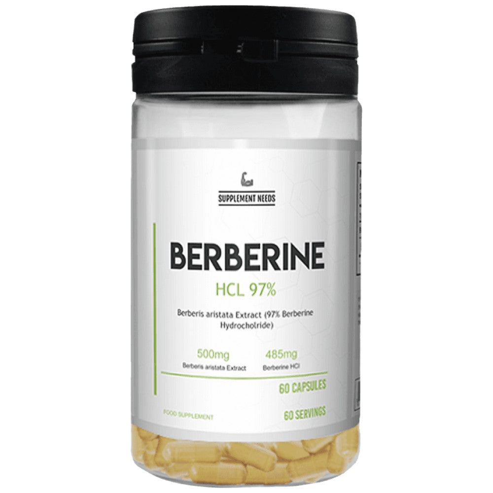 Berberin HCl 500 mg - 60 Kapseln