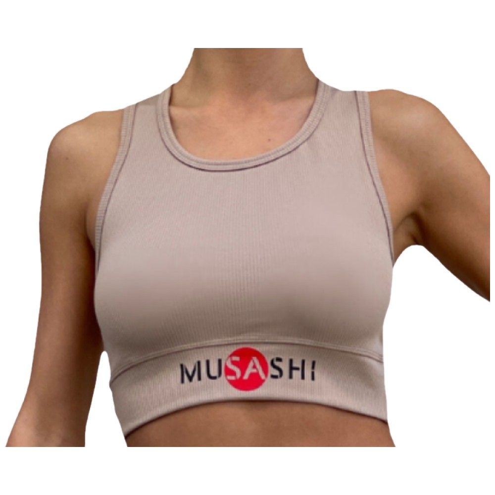 Bustier Rippe - Beige