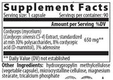 Cordyceps 650 mg - 60 Kapseln