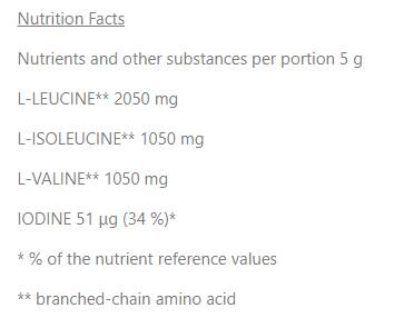 BCAA Nano | mit Elektrolytmischung - 420 Gramm