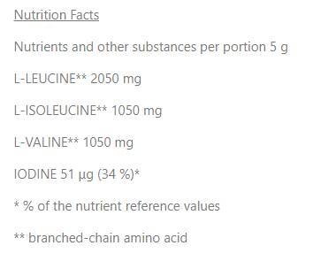 BCAA Nano | mit Elektrolytmischung - 12 Gramm
