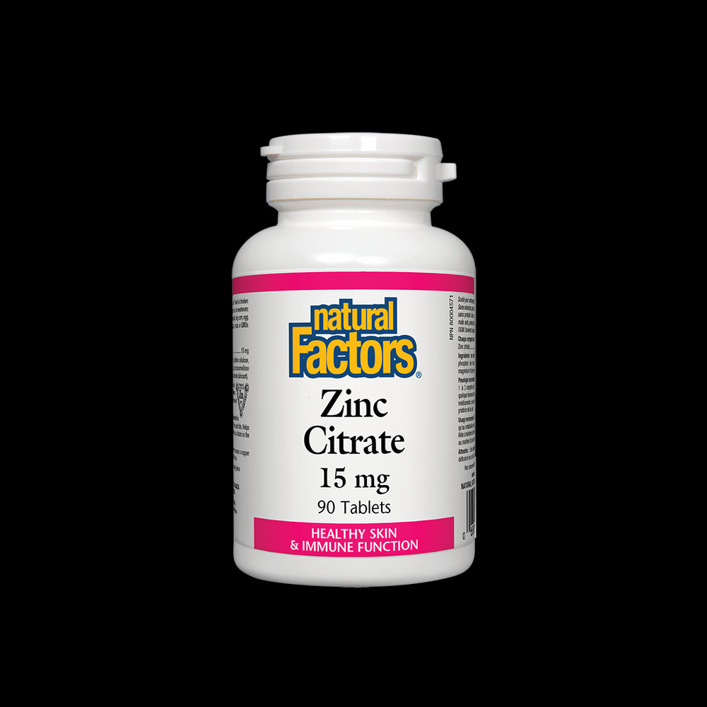 Zinkcitrat 15 mg - 90 Tabletten