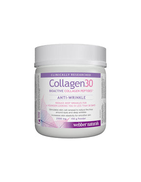 Collagen 30 Bioactive collagen peptides™ Anti-wrinkle - Collagen (bioactive collagen peptides) 2500 mg, 150 g powder - Nutra Best Europe