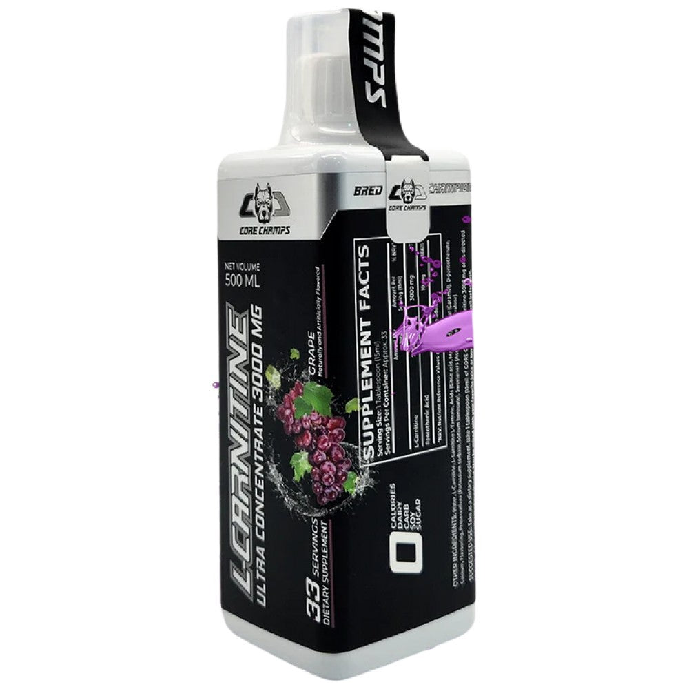 L -Carnitin -Flüssigkeit 3000 mg - 500 ml