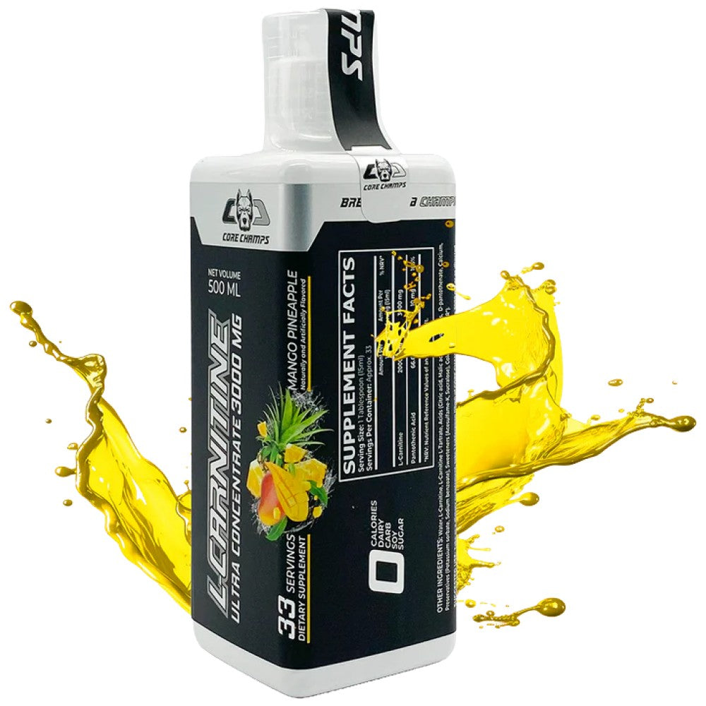 L -Carnitin -Flüssigkeit 3000 mg - 500 ml