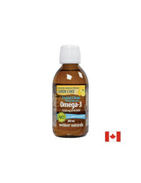 Crystal Clean from the sea® Omega-3 1250 mg (EPA/DHA 750/500) – Omega-3 + Vitamin D3 1000 IE, 200 ml <tc>Webber Naturals</tc>