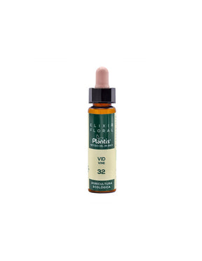 Vine - Flower elixir against aggressiveness - Drops according to the method of Dr. Bach, 10 ml - Nutra Best Europe
