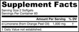 d-Limonen 500 mg 120 Gelkapseln