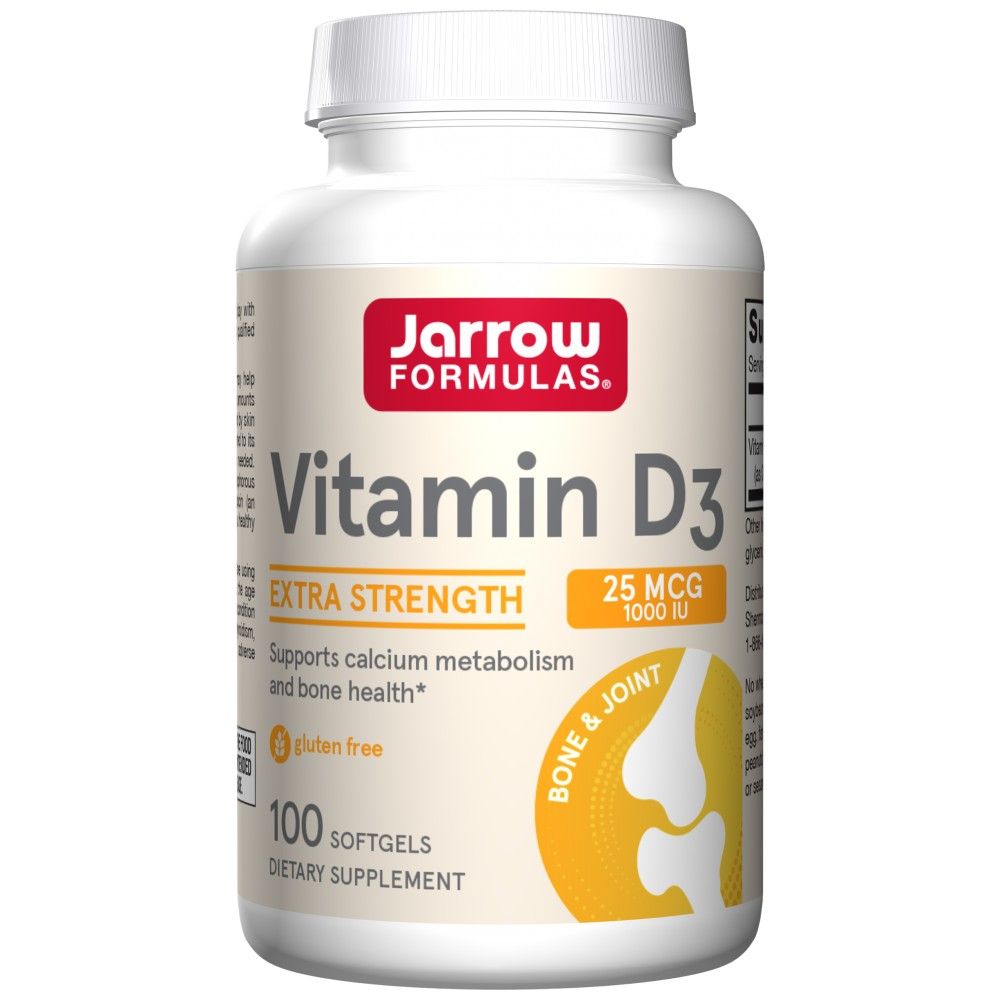 Vitamin D3 1000 IU - 100 Gelkapseln