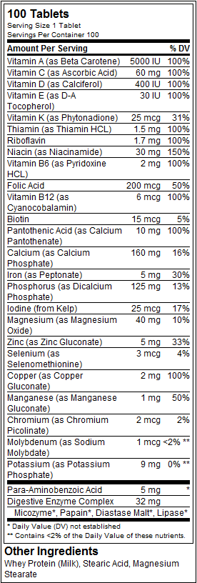 Tägliche Formel - 100 Tabletten
