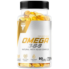 Omega 3-6-9 - 60 Gel Capsules - Nutra Best Europe