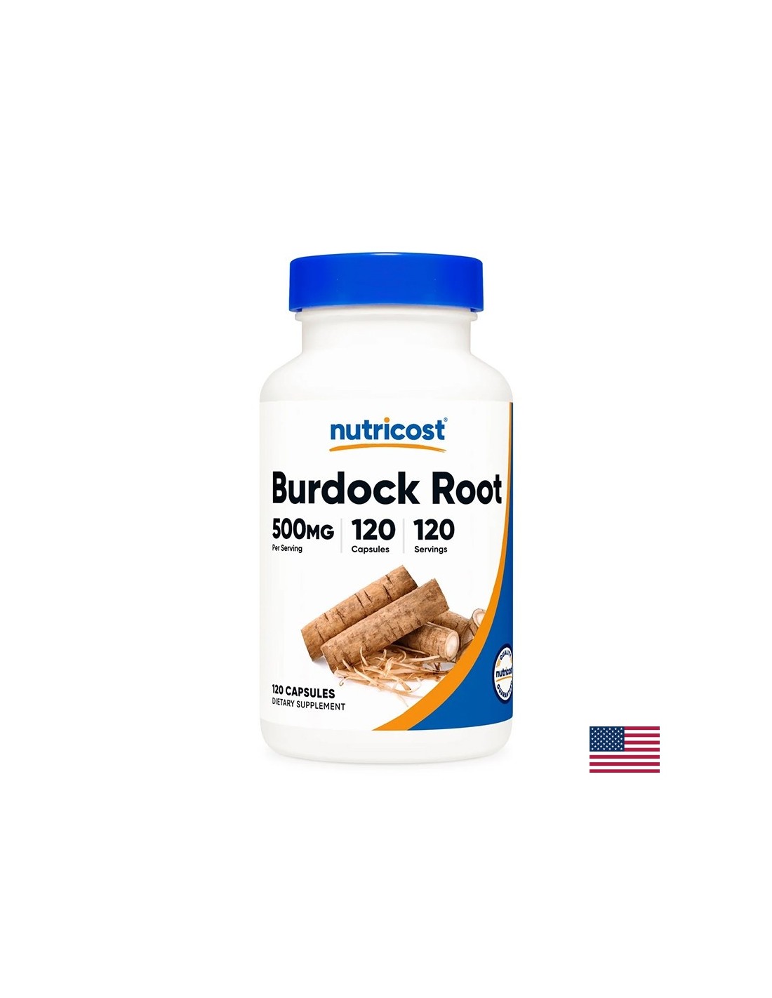 Entgiftung und Leber - Burdock (Wurzel), 500 mg x 120 Kapseln