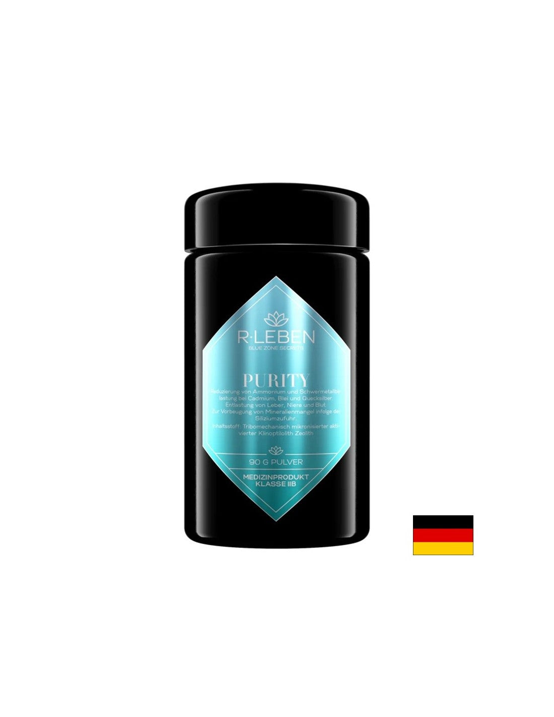 Entgiftung - Zeolith (mikronisiert, aktiviertes klinoptilolith), 90 g Pulver