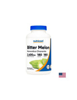Diabetes - Bittermelone - Momordica, 180 Kapseln <tc>Nutricost</tc>