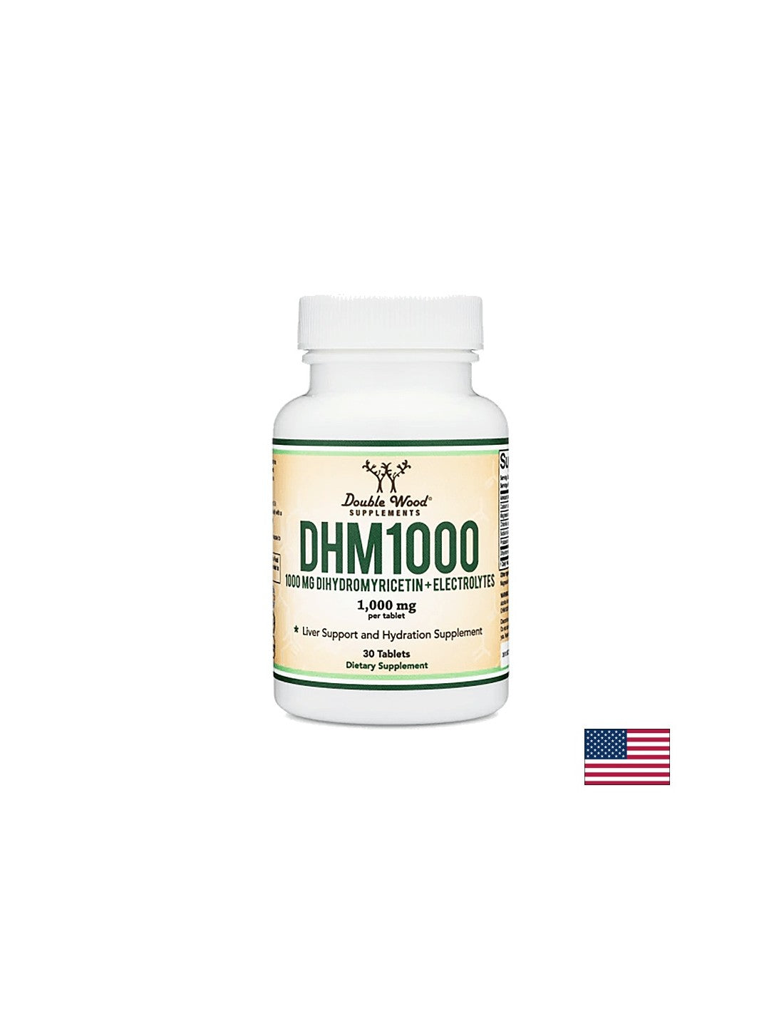 Dihydromyricetin + Elektrolyte/ Dihydromyricetin + Elektrolyte, 30 Tabletten <tc>Double Wood</tc>