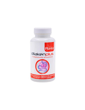 Dilakenplus Plantis® Digestive Enzymes - Gastrointestinal Health and Inflammation Control, 90 Capsules - Nutra Best Europe