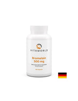 Gute Verdauung - Bromelain (aus Ananas), 500 mg x 100 Kapseln