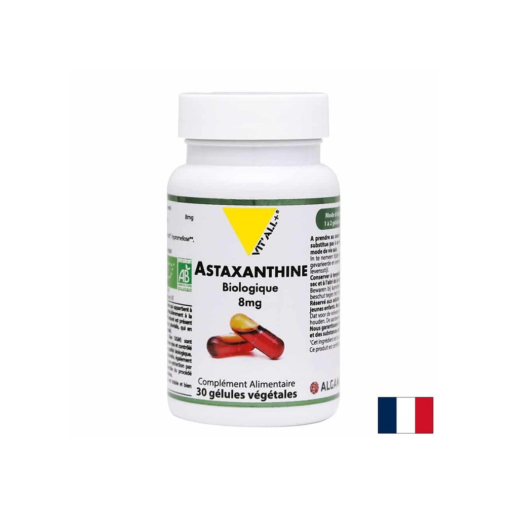 Gute Sicht und Zellgesundheit - Astaxanthin, 8 mg x 30 Kapseln