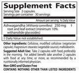 Beste Ashwagandha 125 mg - 60 Kapseln