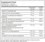 Bester vollständig aktiver B -Komplex | mit Quatrefolic® - 30 Kapseln