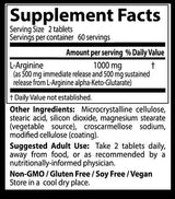 Beste L -Arginin 500 mg - 120 Tabletten