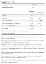 CoQ10 600 mg | Maximale Festigkeit - 60 Gelkapseln
