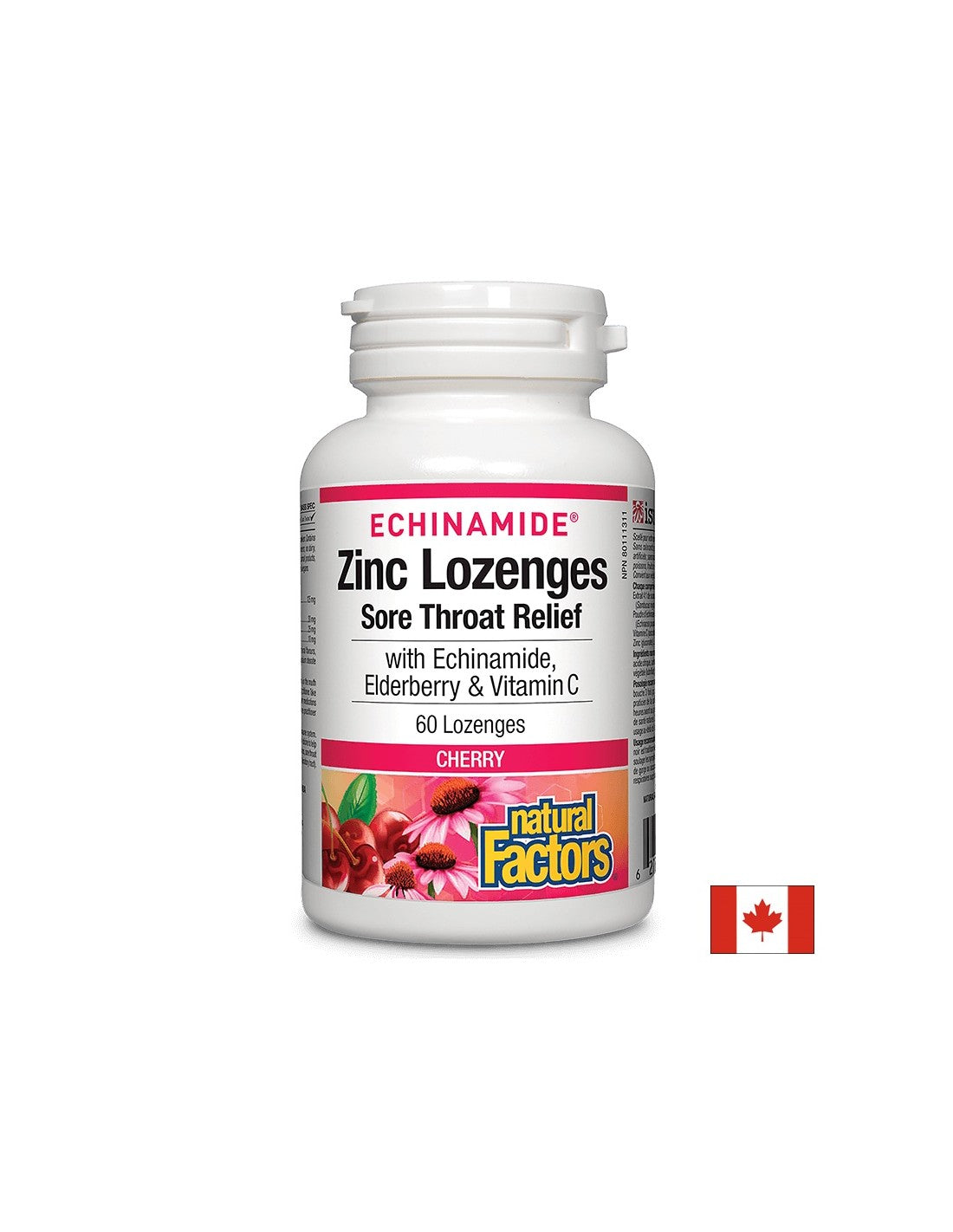 Echinamide® Zink -Lutschen | Halsschmerzen Erleichterung - 60 Kautables