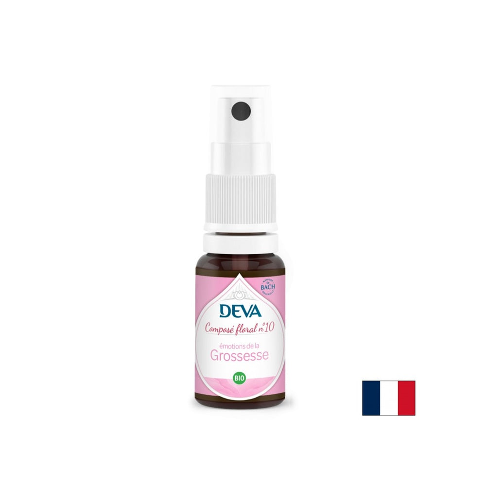 Emotionales Gleichgewicht während der Schwangerschaft, Bachblüten Essenzen Nr. 10, 15 ml Spray
