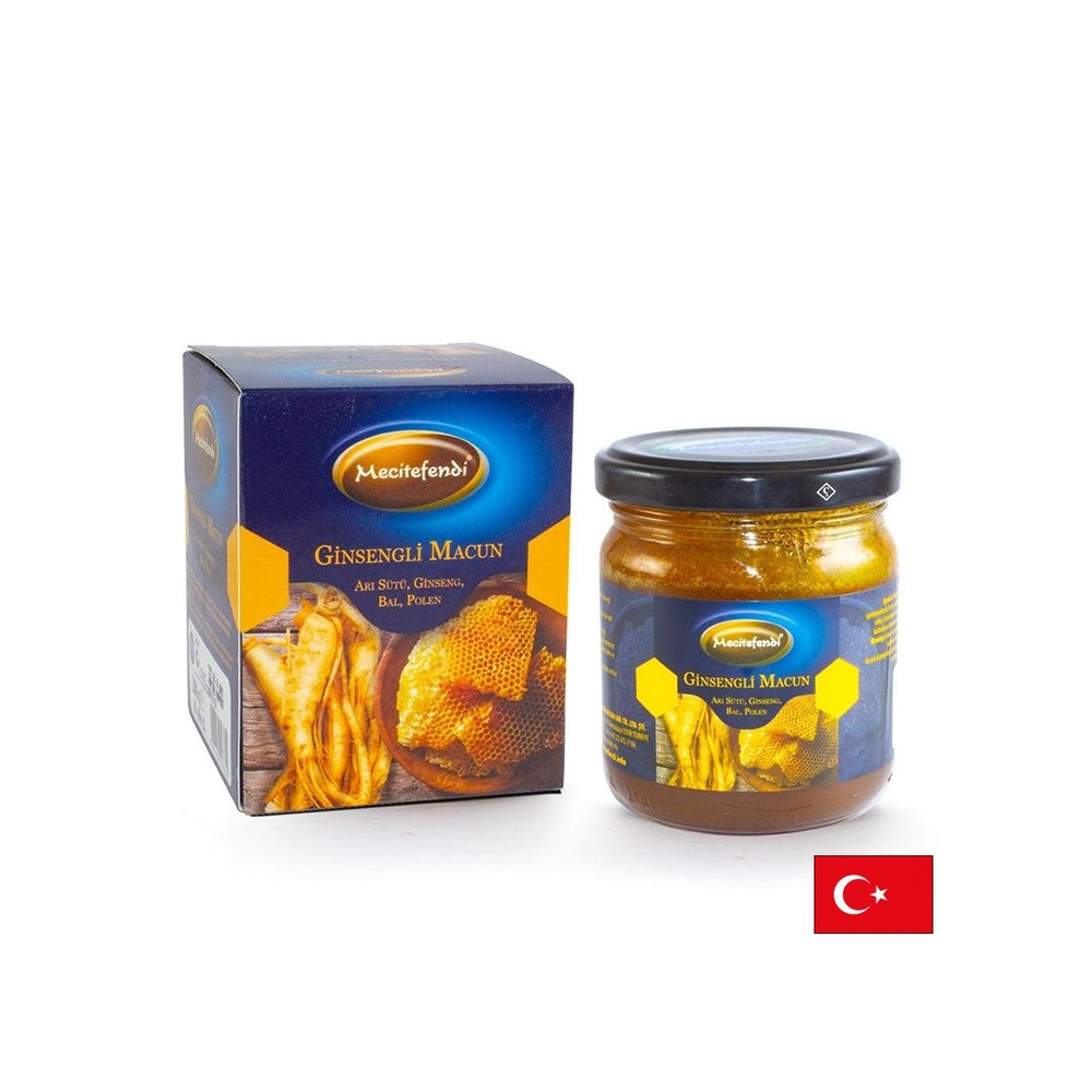 Paste mit königlicher Gelee, Honig, Biene Pollen und Ginseng - Immunität und Energie, 200 g