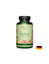 Energie und Libido – Rotes Maca + Muira Puama, 120 <tc>Vegavero</tc> Kapseln