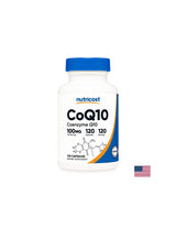 Energie und ein gesundes Herz - Coenzym Q10, 100 mg x 120 Kapseln <tc>Nutricost</tc>