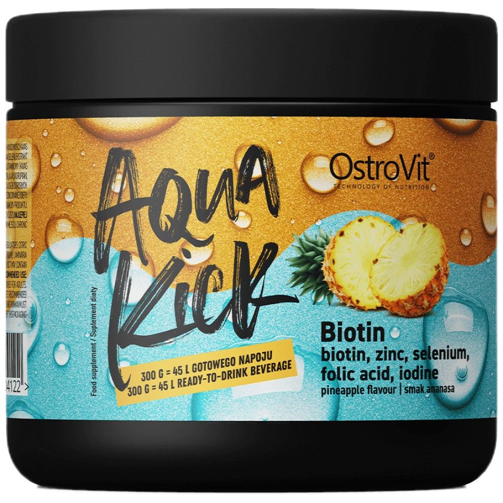 Aqua Kick / Advanced Hydration mit Biotin, Zink, Selen - 300 Gramm