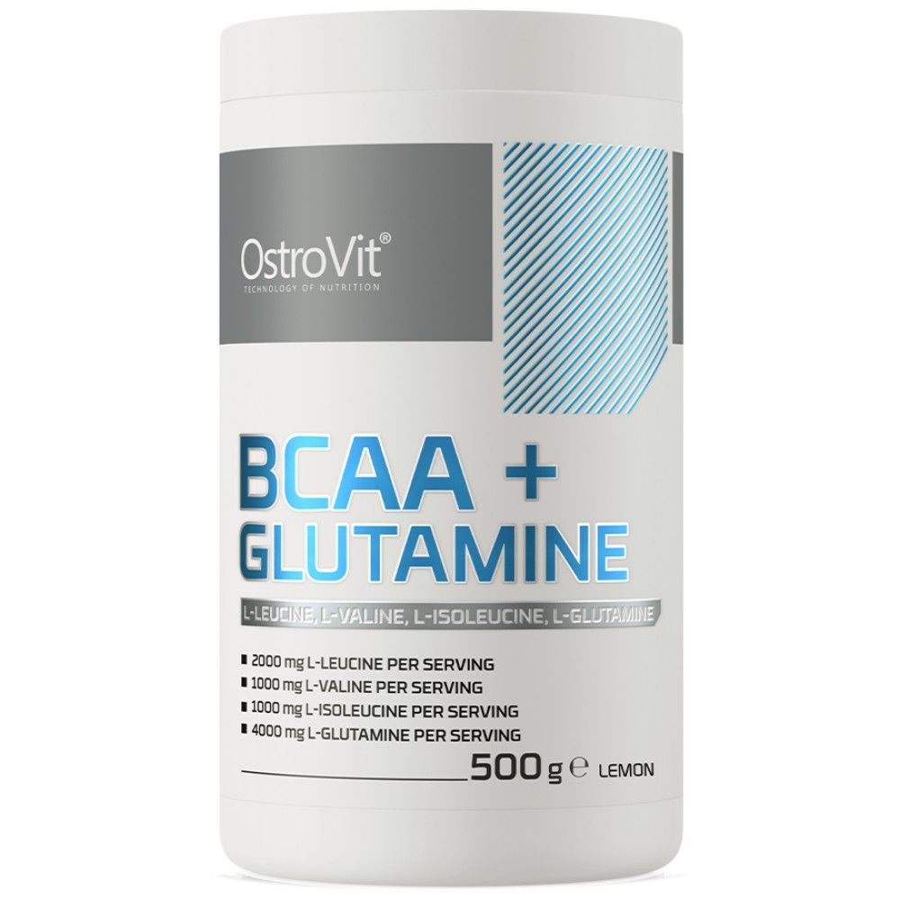 BCAA + Glutaminpulver - 200 Gramm